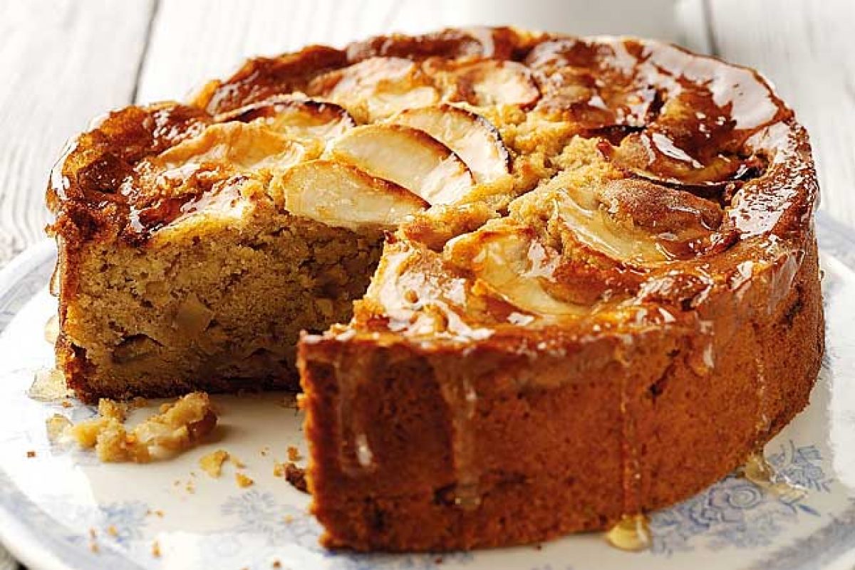 Bolo de Maçã com Canela