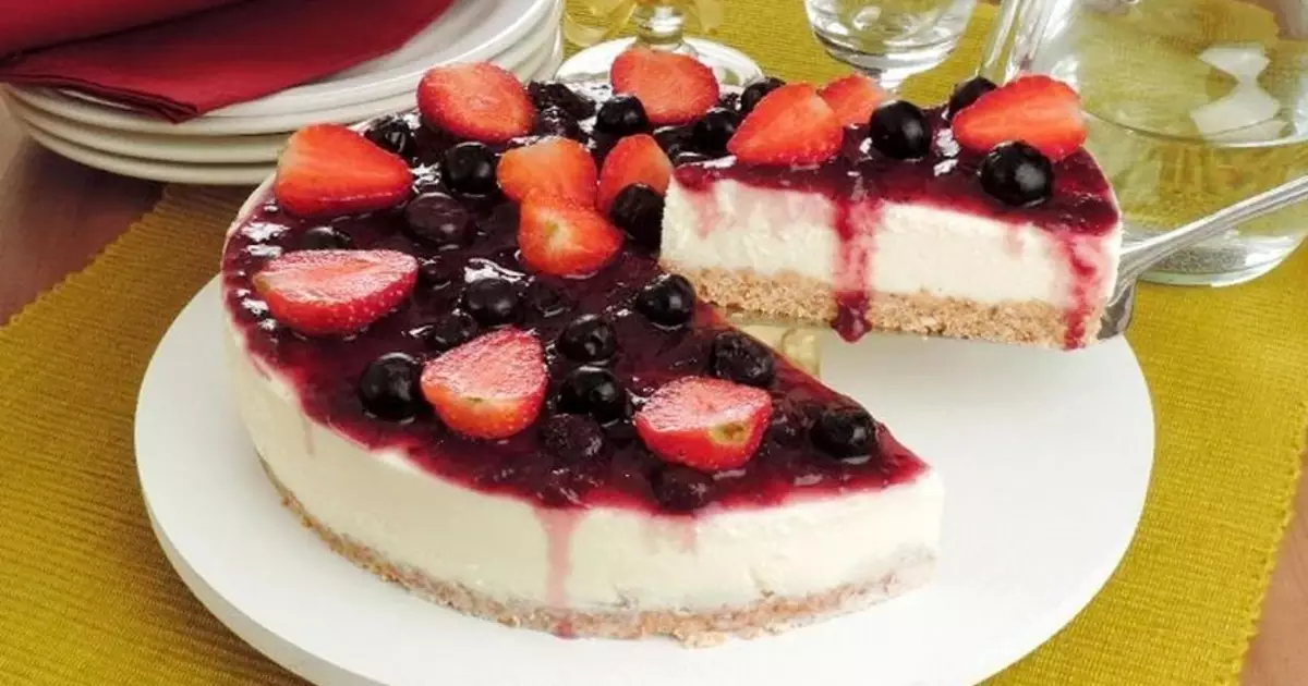 Cheesecake de Frutas Vermelhas