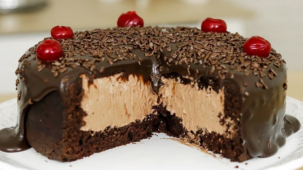 Bolo de Chocolate Trufado