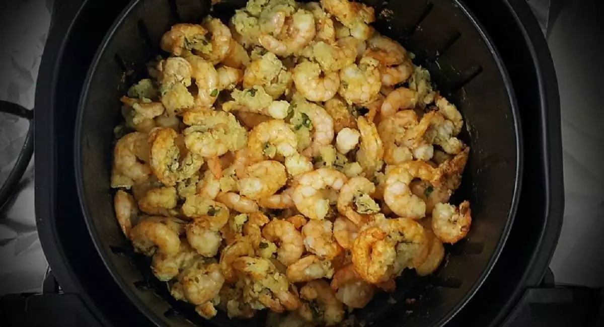 Carmarão na Air Fryer