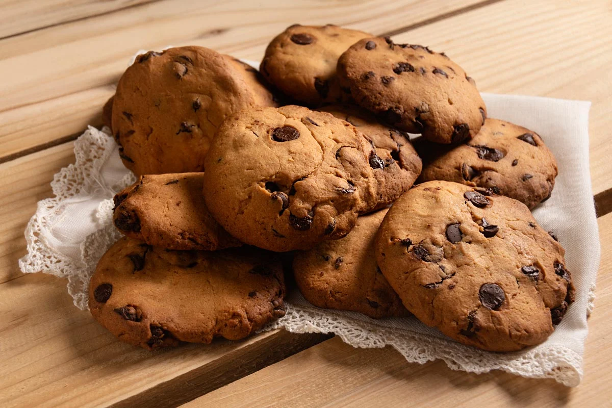 Cookies de Aveia com Chia e Nozes