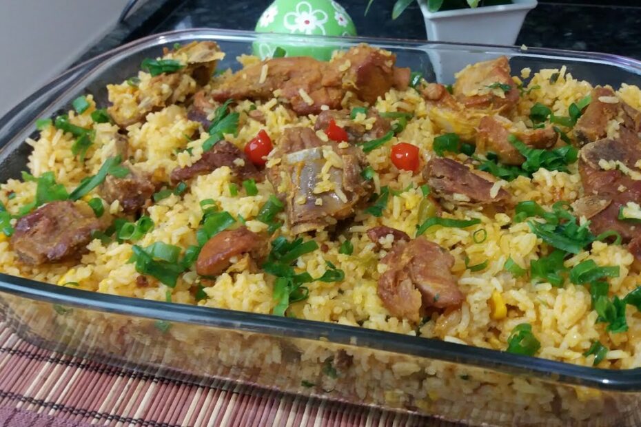 Arroz com Costelinha de Porco