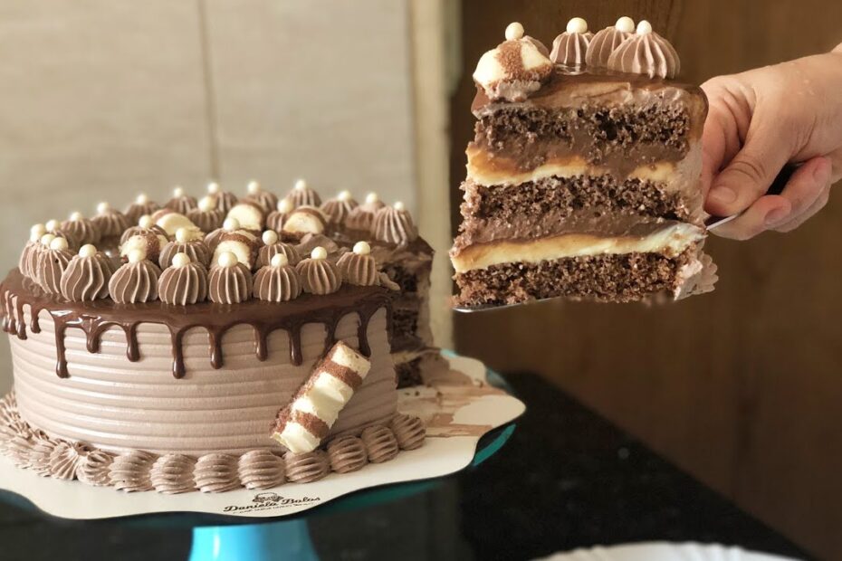 Bolo de Kinder Bueno