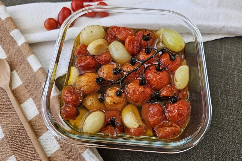 Confit de tomate e cebola